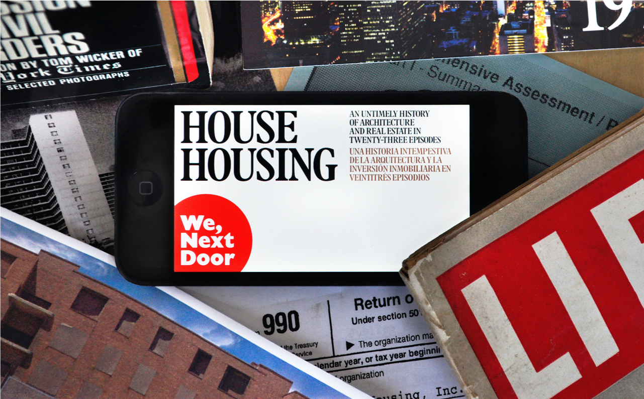 Poster for the House Housing event