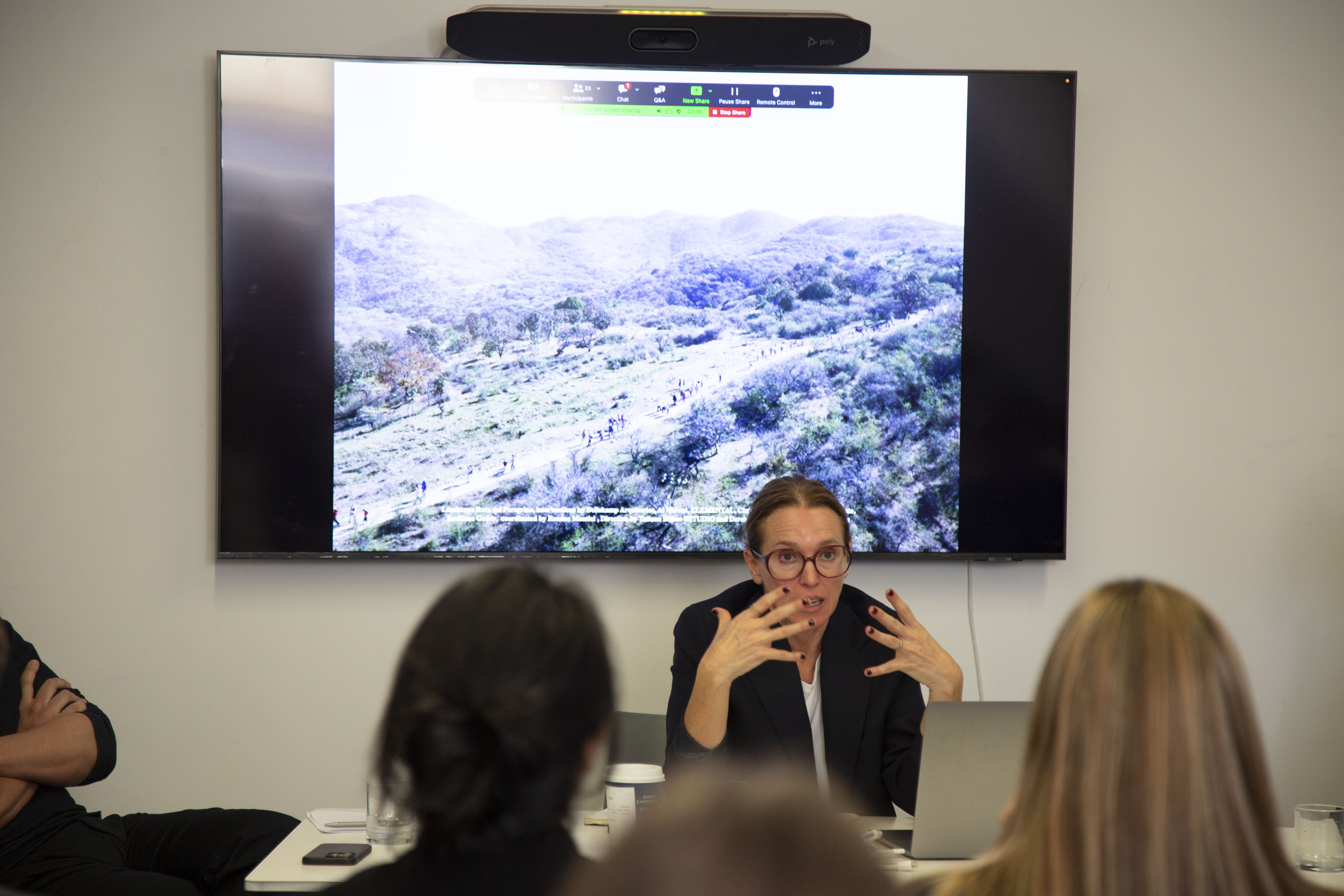 Tatiana Bilbao presenting